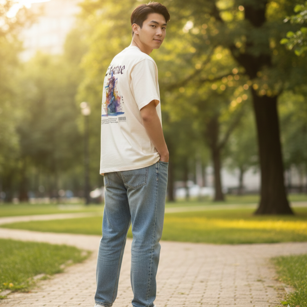 Signature Heavyweight 240 GSM Oversized Tee